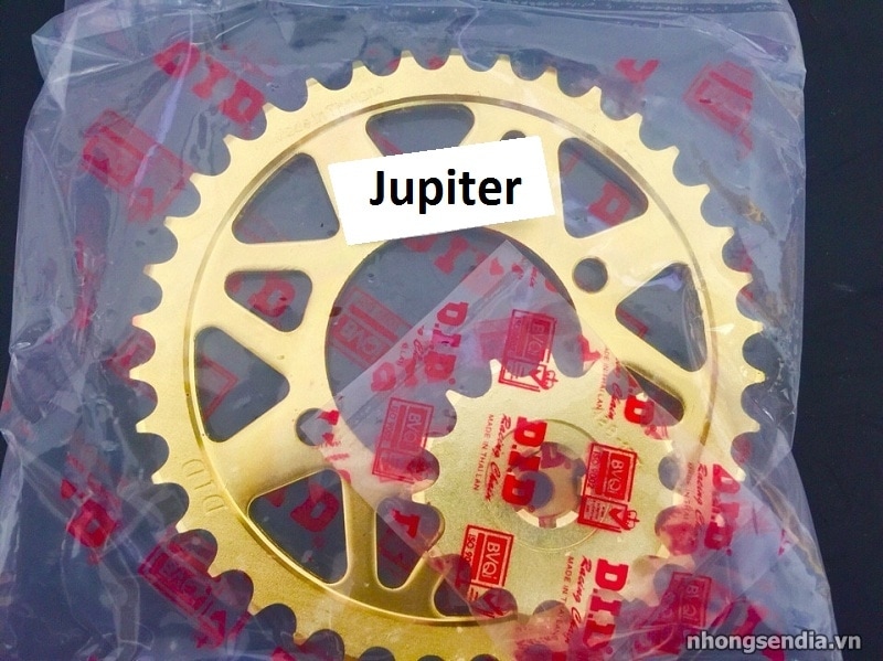 Nhông sên dĩa did vàng cho jupiter - 1