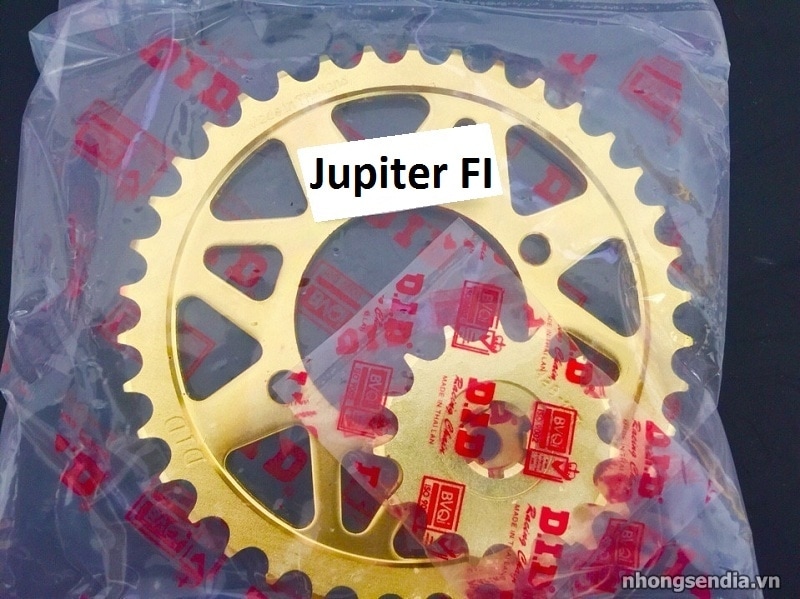 Nhông sên dĩa did vàng cho jupiter fi - 1