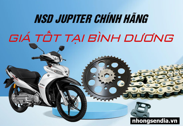 Thay nhông sên dĩa jupiter tại bình dương chính hãng giá tốt - 1