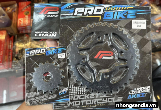 Nhông xích probike cho sirius có tốt không thay giá bao nhiêu tiền - 3