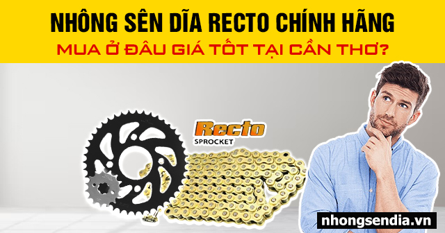 Nhông sên dĩa recto chính hãng mua ở đâu giá tốt tại cần thơ - 1