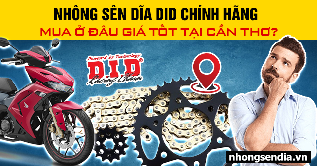 Nhông sên dĩa did chính hãng mua ở đâu giá tốt tại cần thơ - 1