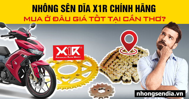 Nhông sên dĩa x1r chính hãng mua ở đâu giá tốt tại cần thơ - 1