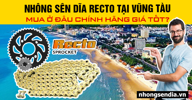 Nhông sên dĩa recto tại vũng tàu mua ở đâu chính hãng giá tốt - 1