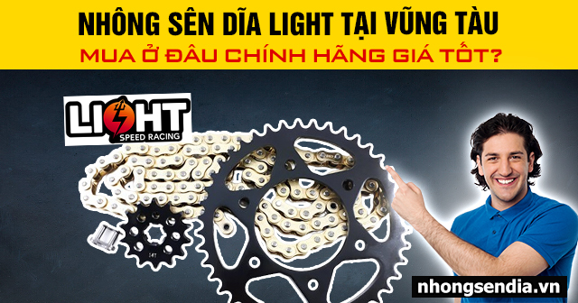 Nhông sên dĩa light tại vũng tàu mua ở đâu chính hãng giá tốt - 1