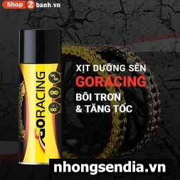 Chai xịt bôi trơn sên GoRacing