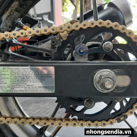 Dĩa Recto 44T cho Sonic 150