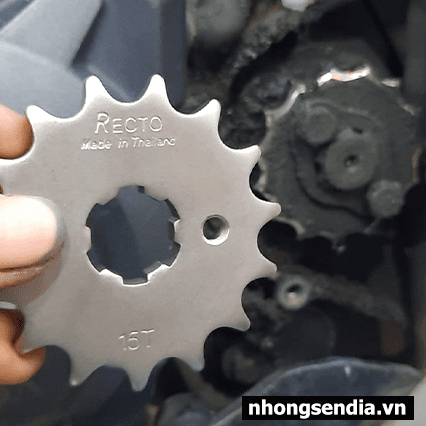 Nhông Recto 15T chính hãng cho Exciter