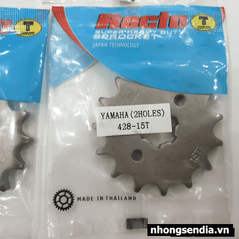 Nhông Recto 15T chính hãng cho Exciter