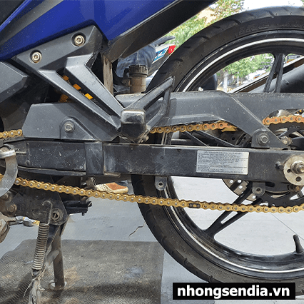 Nhông sên dĩa Light cho Exciter 135 4 số chính hãng