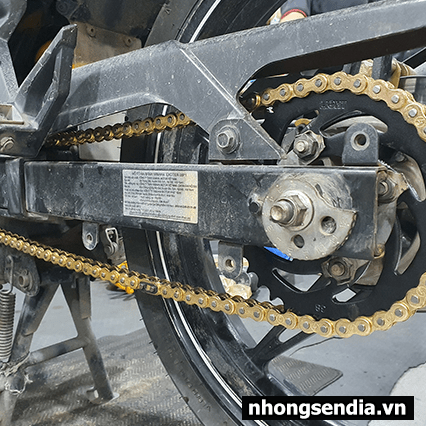 Nhông sên dĩa Light cho Exciter 135 5 số chính hãng