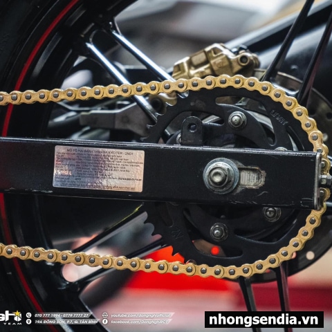 Nhông sên dĩa Light cho Exciter 150 chính hãng