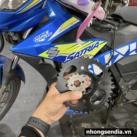 Nhông sên dĩa Light cho Satria chính hãng