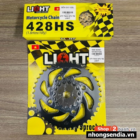 Nhông sên dĩa Light cho Sonic chính hãng