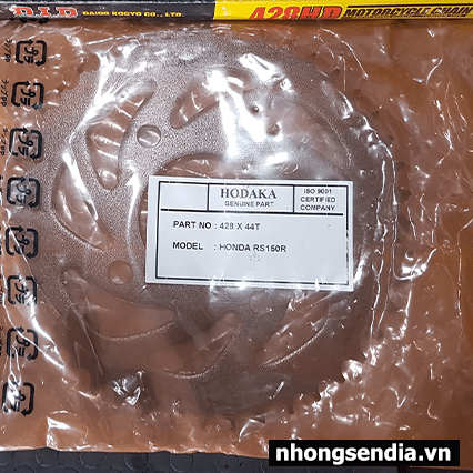 Dĩa Hodaka  44T cho Raider