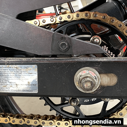 Dĩa Hodaka  44T cho Raider