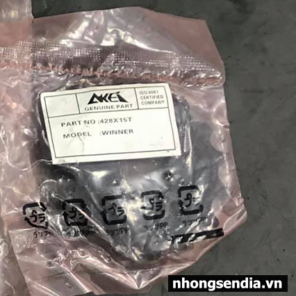 Nhông Akei 15T cho Winner 150