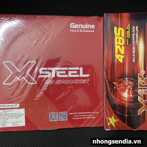 Nhông sên dĩa X1R cho Winner (122L, Đen)