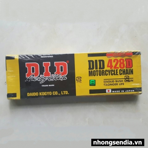 Sên vàng DID 9 ly 428D 122 mắc chính hãng