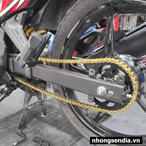 Sên vàng DID 9 ly 428D 122 mắc chính hãng