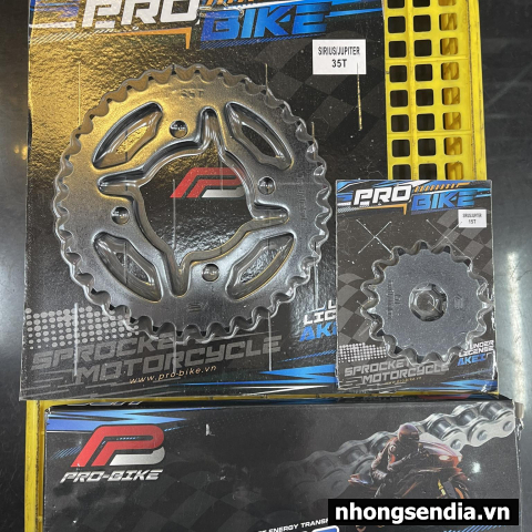 Nhông sên dĩa ProBike cho Sirius (35T)