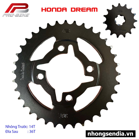 Nhông sên dĩa ProBike cho Wave, Dream