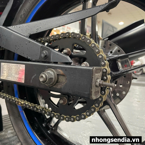 Nhông sên dĩa Pro-Bike tán đúc vàng đen cho Winner (44T) 428HS