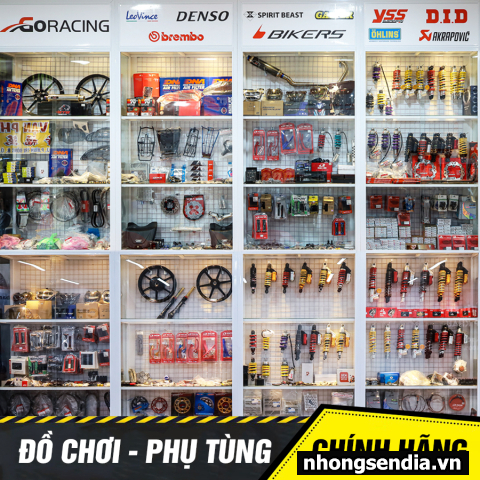 Nhông sên dĩa Pro-Bike cho Sirius 15T - 35T- Sên 428S 108L (sên tán đúc)